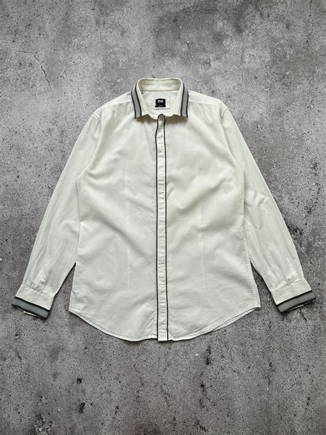 d&g white shirt